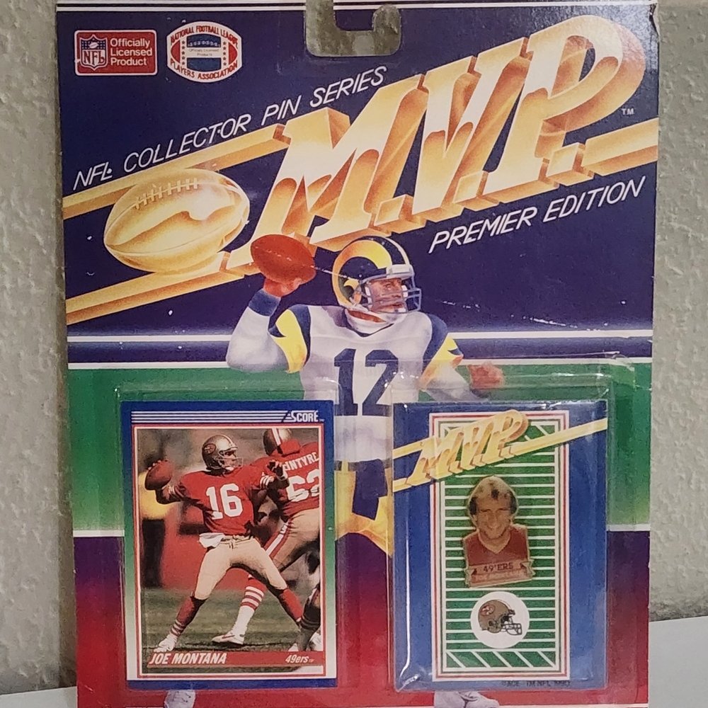 NFL Collector Pin Series Joe Montana